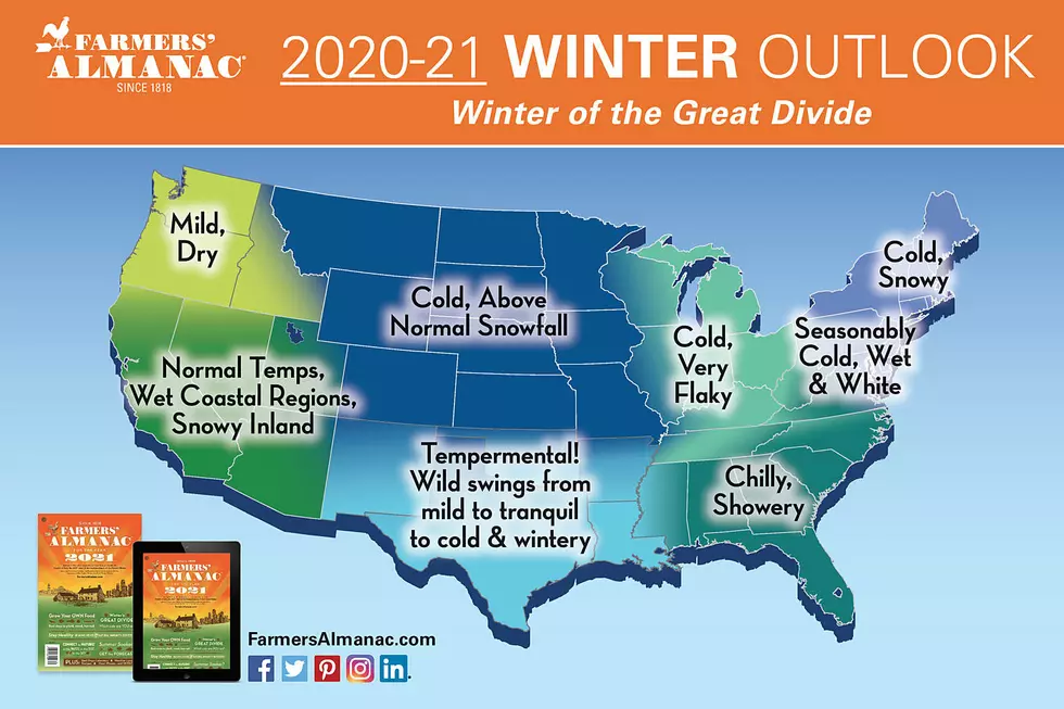 The Almanacs Weigh in On South Dakota 2020-2021 Winter