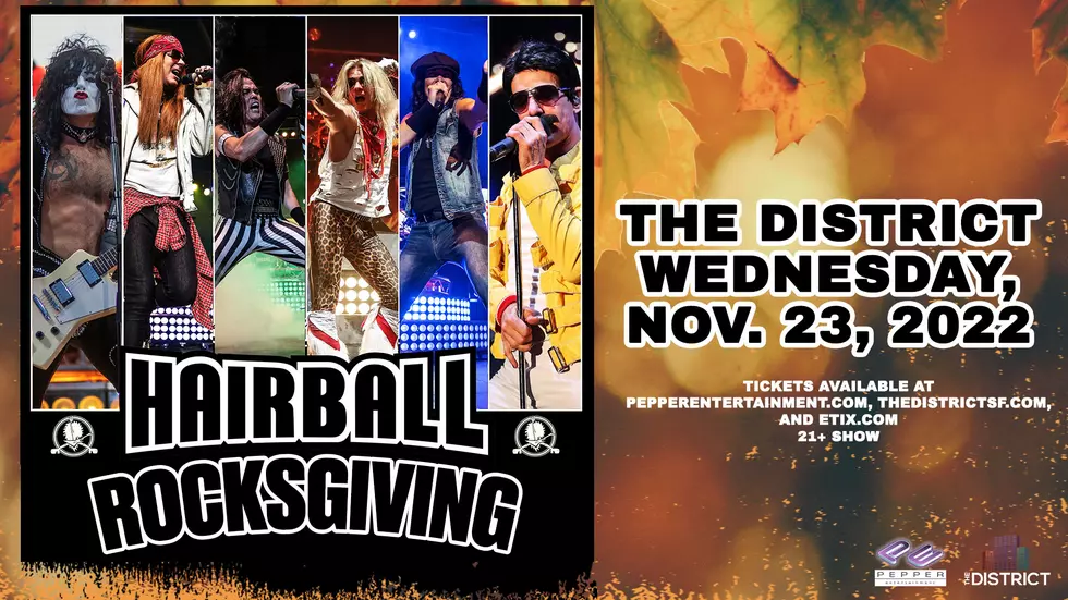 Call It a ‘Rocksgiving’ – Hairball To Play the District in November