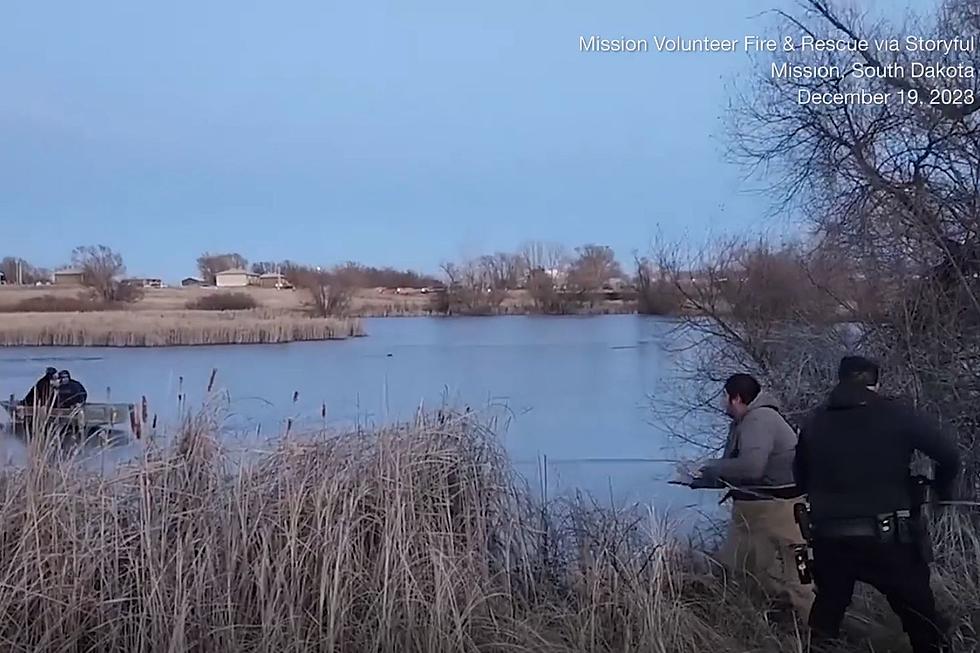 Watch Video of Two Kids Being Rescued From South Dakota Pond