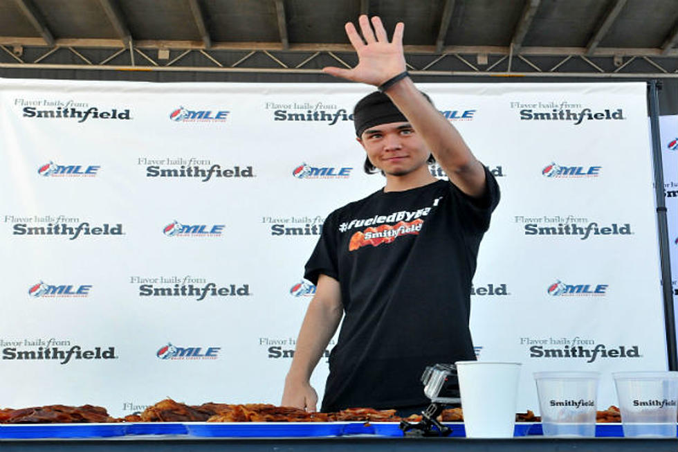 World Record Bacon Eating Set at Daytona 500