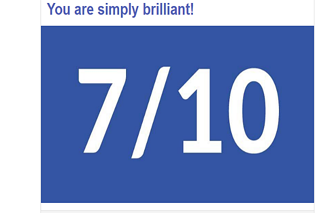 Apparently, I&#8217;m Brilliant According To This Impossible Quiz