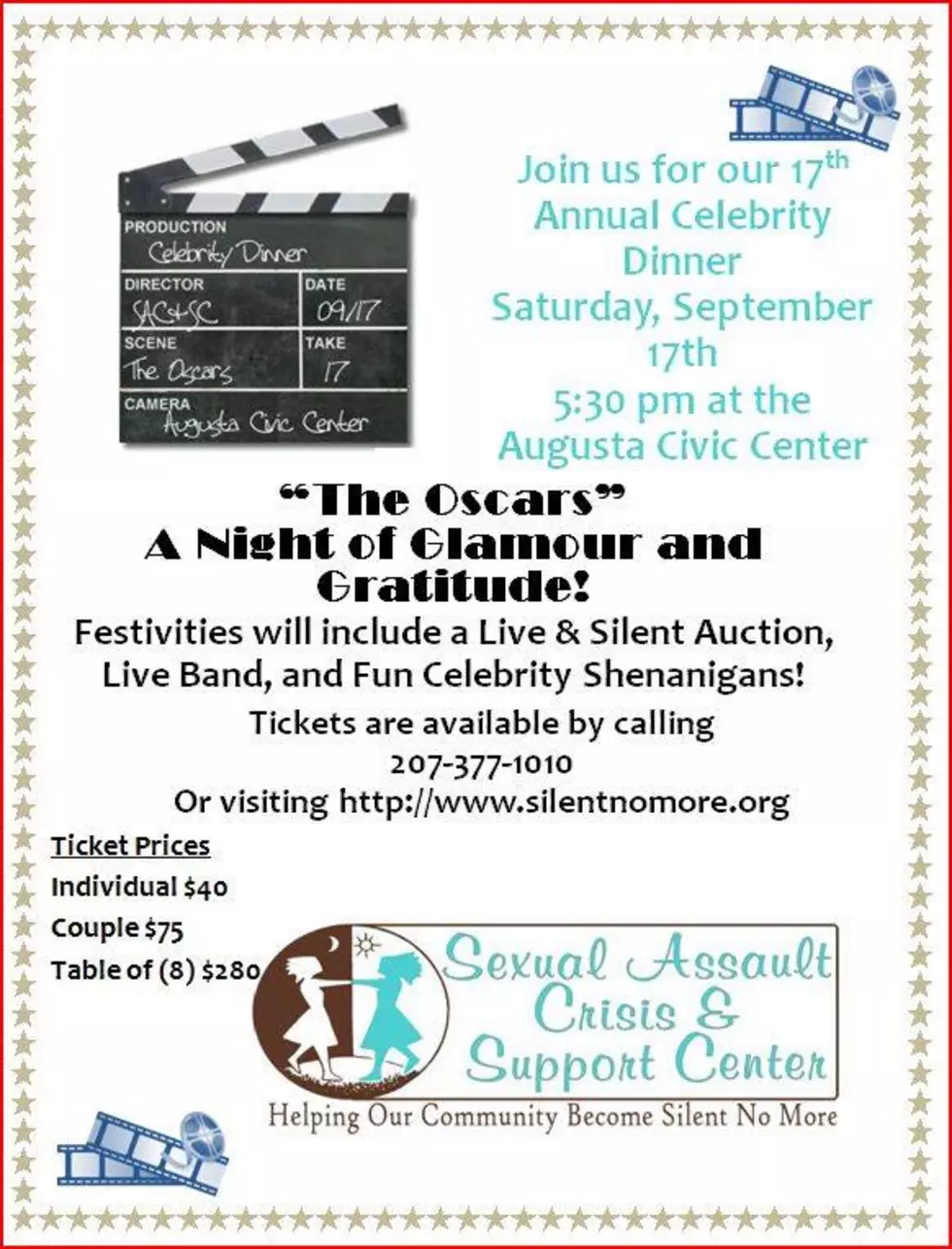 Sexual Assault Crisis And Support Center&#8217;s 17th Annual Celebrity Dinner Saturday At The Augusta Civic Center