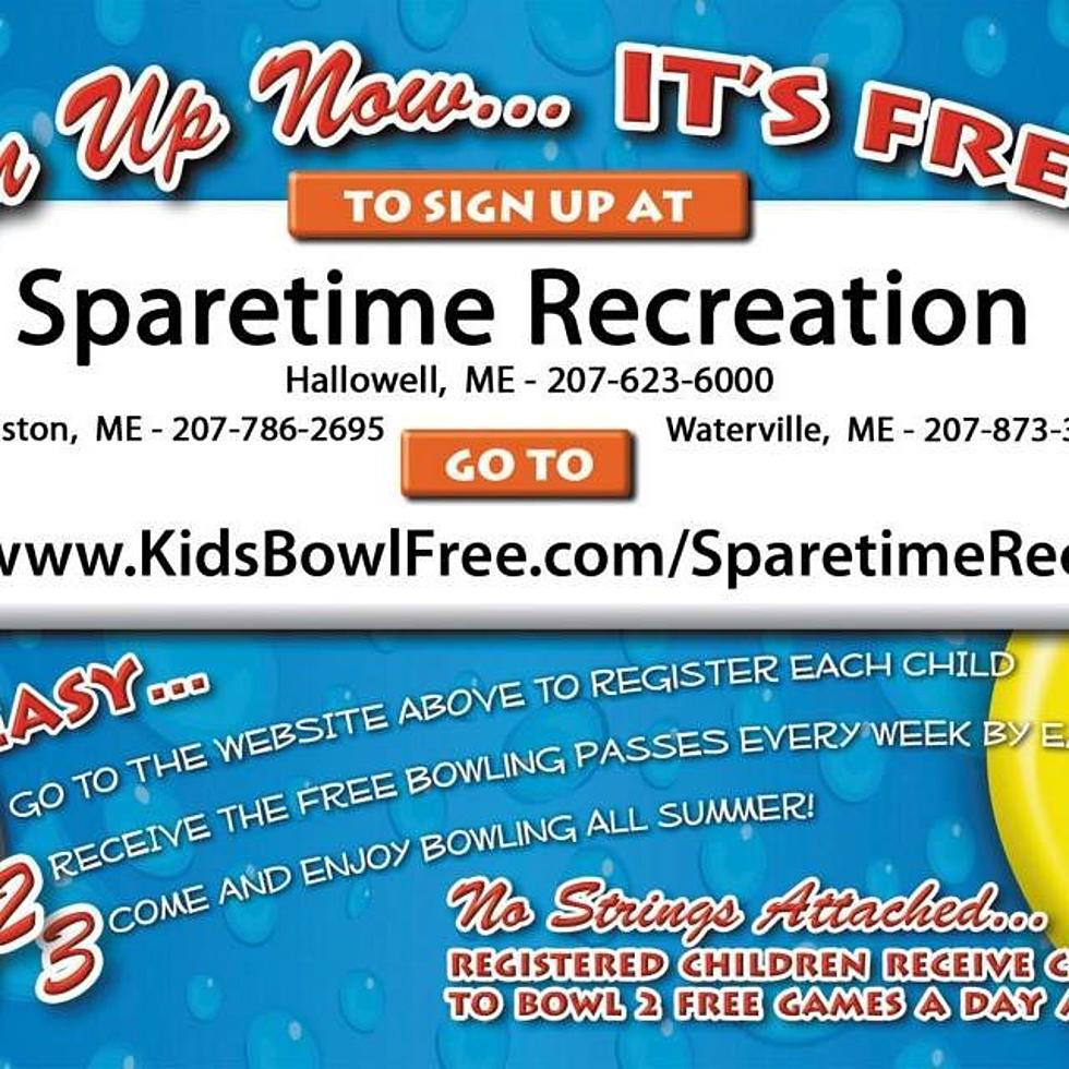 Kids Can Bowl For Free At Spare Time Rec In Hallowell, And Other Locations In Central Maine This Summer
