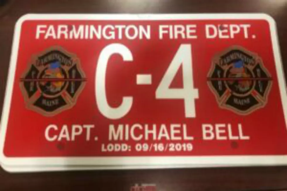 DoT Creates Plates To Commemorate Fallen Fire Captain