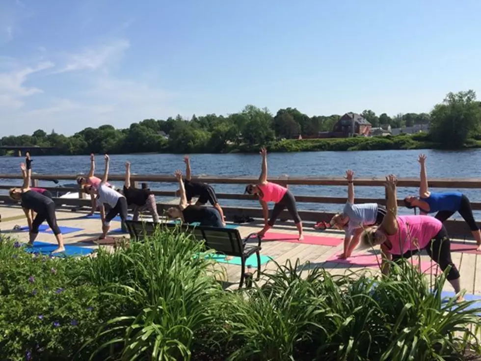 Yoga On The Boardwalk At The Gardiner Waterfront