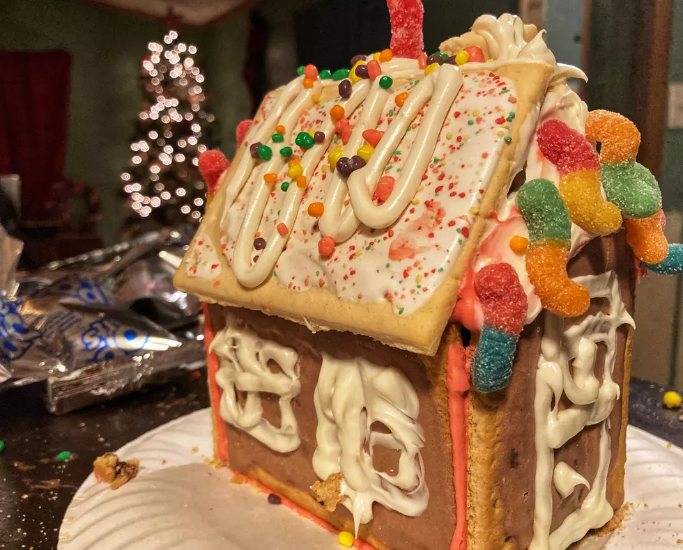 Kristi & Her Family Made Pop-Tart Gingerbread Houses