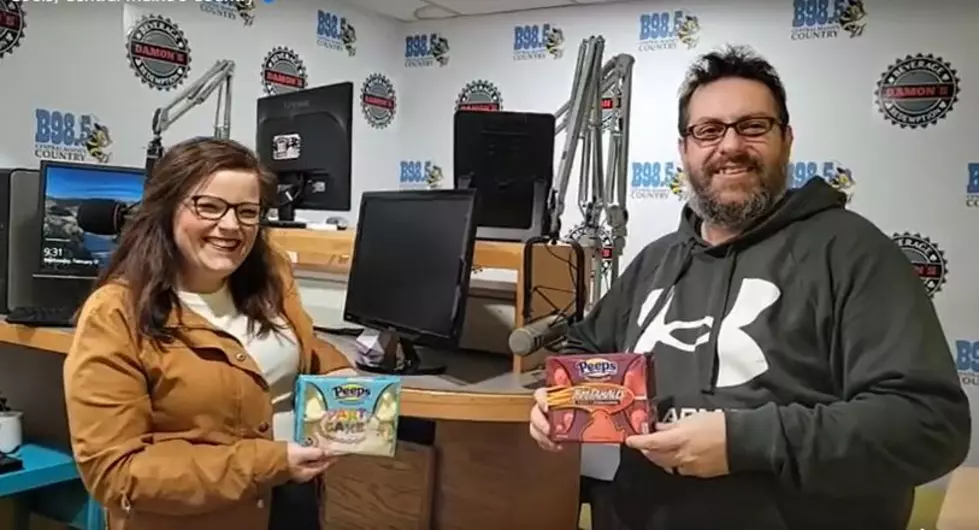 Buzz and Kristi Taste Test The New Hot Tamales Peeps: VIDEO
