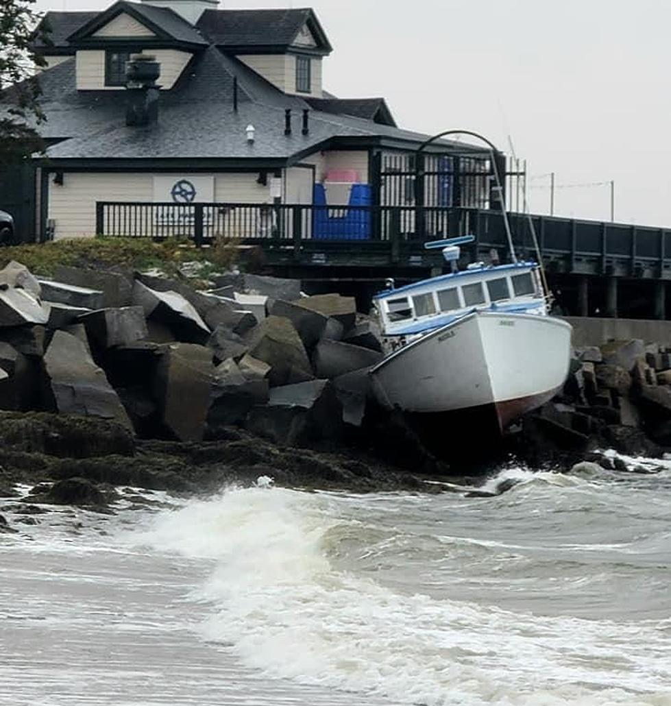See The Devastation That Struck Rockland Harbor During The Storm
