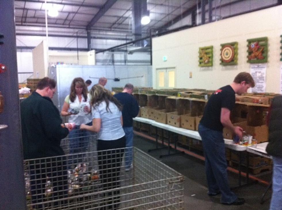 Weld Food Bank Works to Alleviate Hunger, TRI-102.5 Staff Volunteers Some Time [PICTURES]