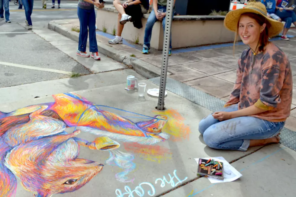 Pastels on 5th Brings Color to Loveland Sidewalks