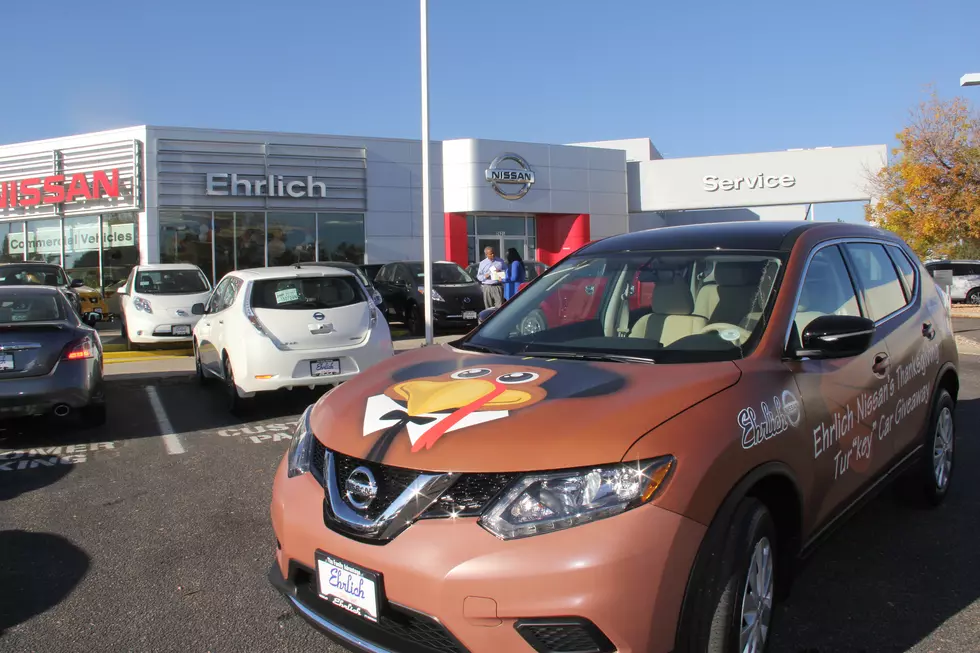 Win a Brand New 2015 Nissan Rogue in TRI-102.5 Ehrlich Nissan Tur”key” Car Giveaway