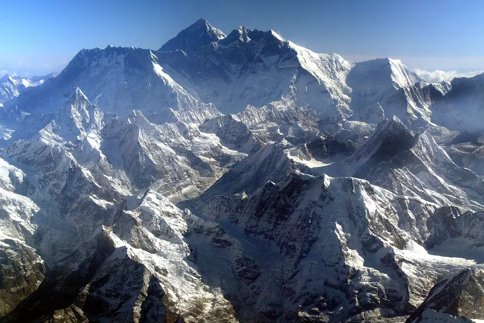 Colorado Woman Shows Bronco Pride Atop Everest