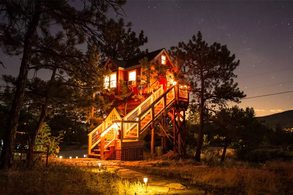 Stay the Night in Lyon’s Little Red Tree House