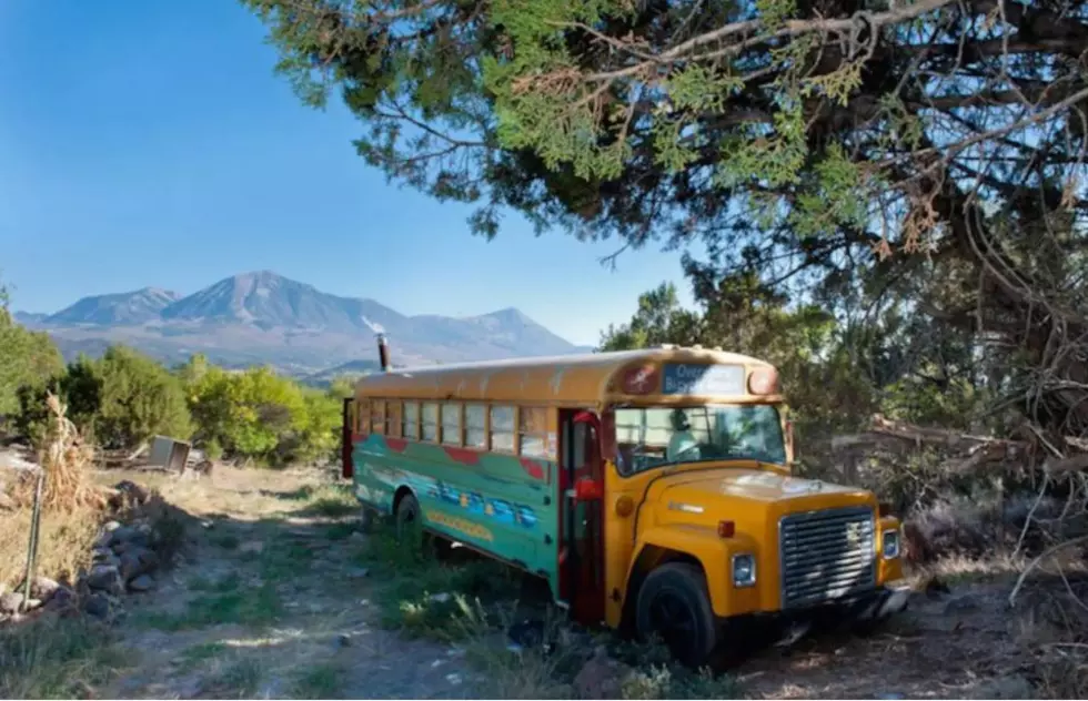 Stay the Night in a Colorado School Bus with a View