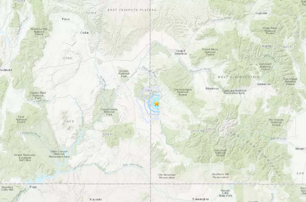 Earthquake Rattles Near Utah-Colorado Border Sunday Morning