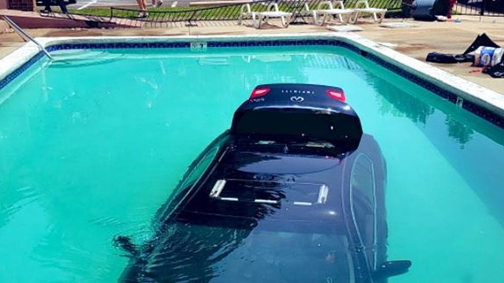 Young Colorado Drive Plunges Car into Lakewood Pool