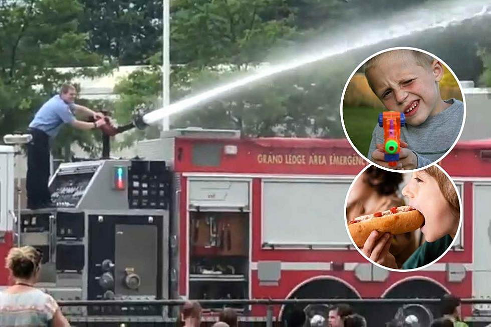 Who Needs Water Balloons? Fire Hoses Will Drench Kids in Kersey