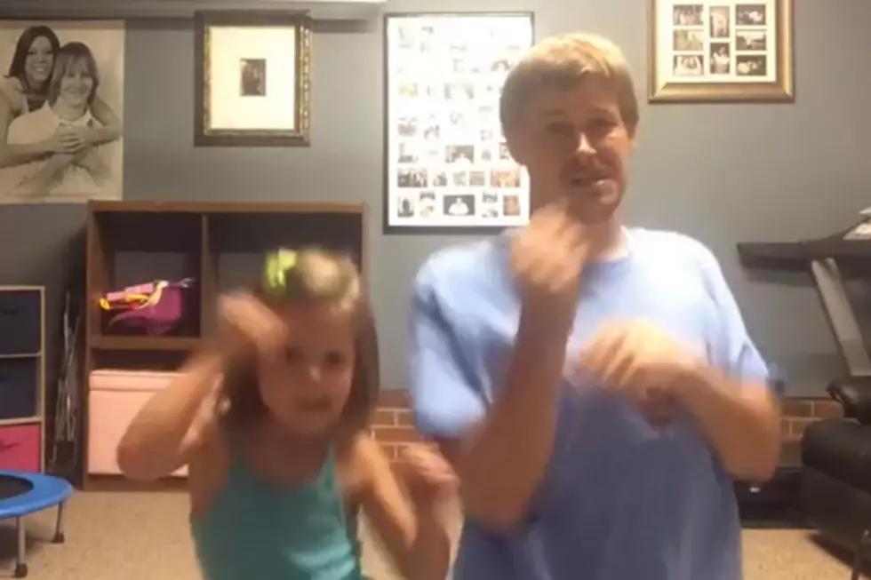 Adorable Daddy + Daughter Dance to Taylor Swift&#8217;s &#8216;Shake it Off&#8217; [VIDEO]
