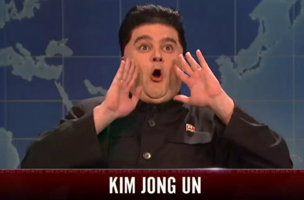 SNL Weekend Update Has Kim Jong-Un (Bobby Moynihan) Running for Cover as Lasers are Trained on His Chest [Video]