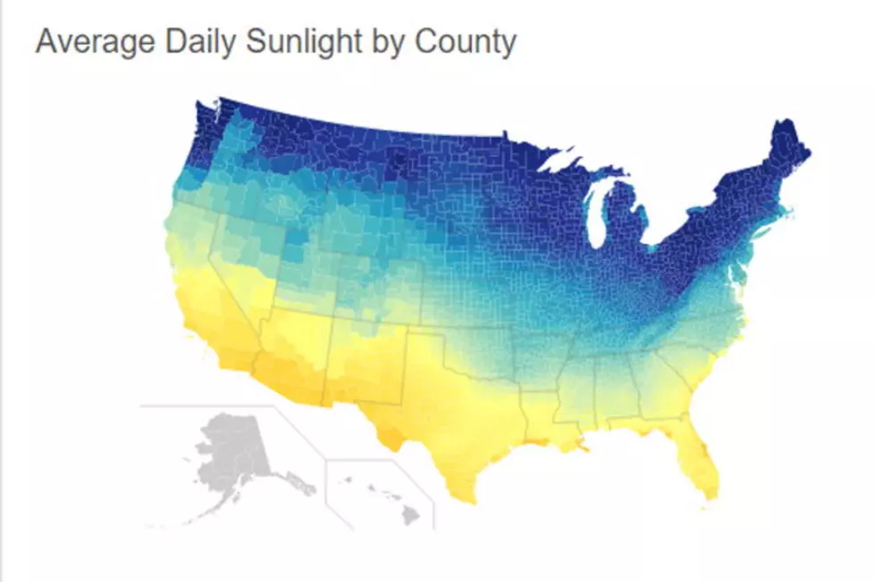 York County is the Sunniest County in Maine! [Interactive Map]