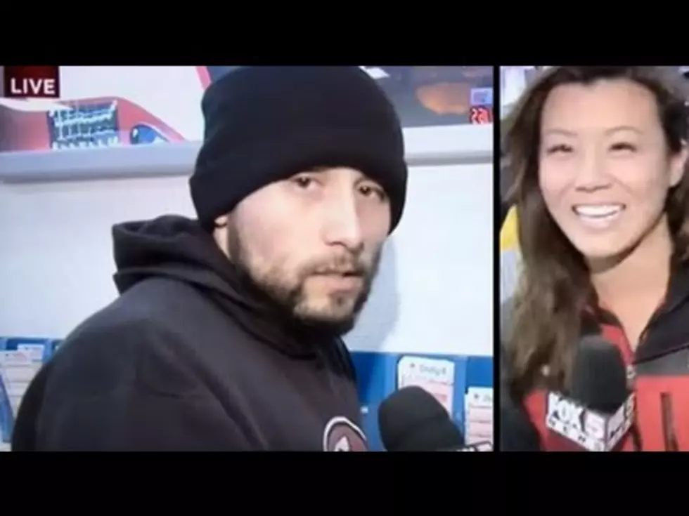 Man Gives Honest Answer on Live TV on How He Would Spend Lottery Winnings [VIDEO]