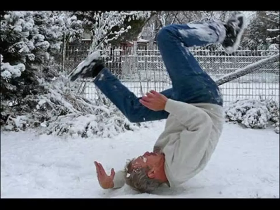 It’s A Slippery Day, Enjoy This Short Video Of People Wiping Out On Ice. You’re Welcome.