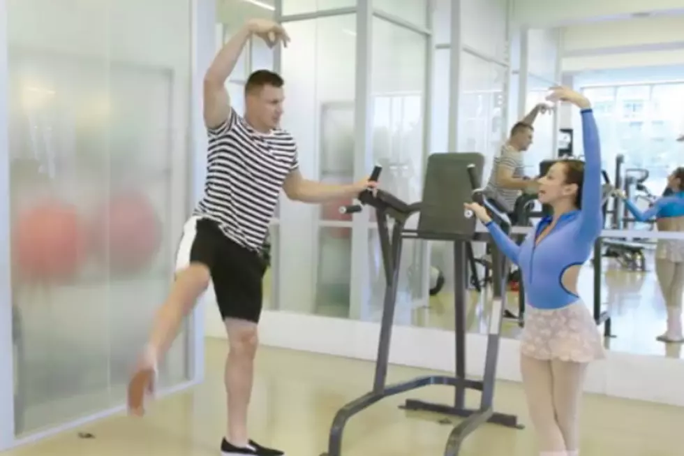 Try Not to Laugh as the Patriots&#8217; Rob Gronkowski Takes Ballet Lessons [VIDEO]
