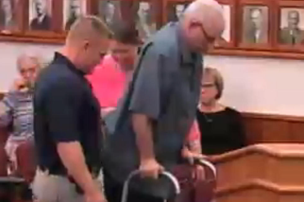 Augusta Police Chief, Robert Gregoire, Walks to Podium at City Council Meeting [VIDEO]
