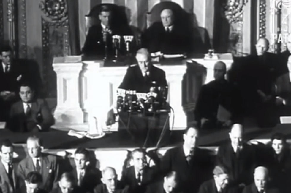 Today in History: See President Roosevelt&#8217;s &#8216;Day Which Will Live in Infamy&#8217; Speech Declaring War on Japan