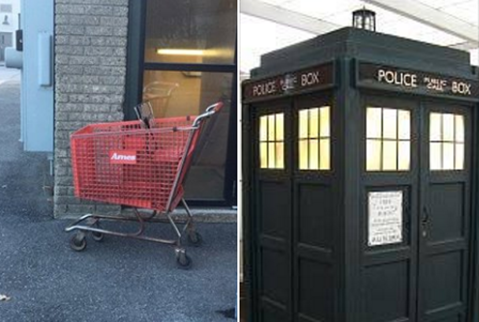 Bangor Police Find 14 Year Old Shopping Cart In Surprisingly Good Condition And Formulate An Interesting Theory About Where (When?) It Has Been
