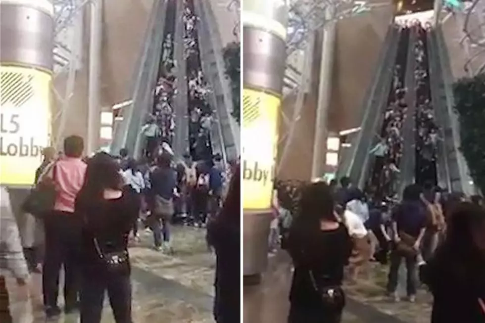 Shoppers Sent Falling Down Stairs After Escalator Goes Into Reverse