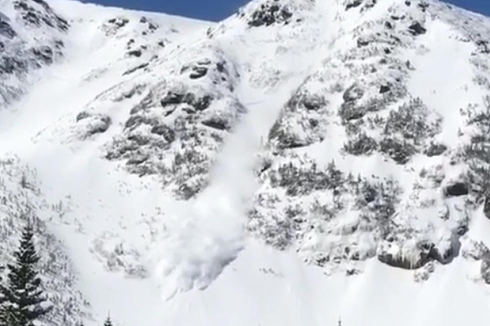 Wow! See an Avalanche on Mount Washington