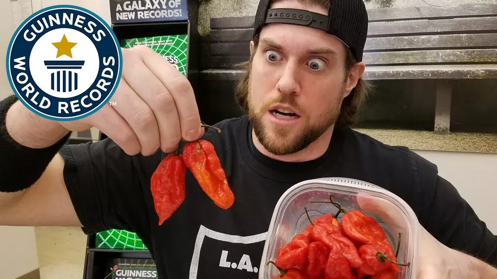 World Record Set for Most Ghost Peppers Eaten in 2 Minutes!