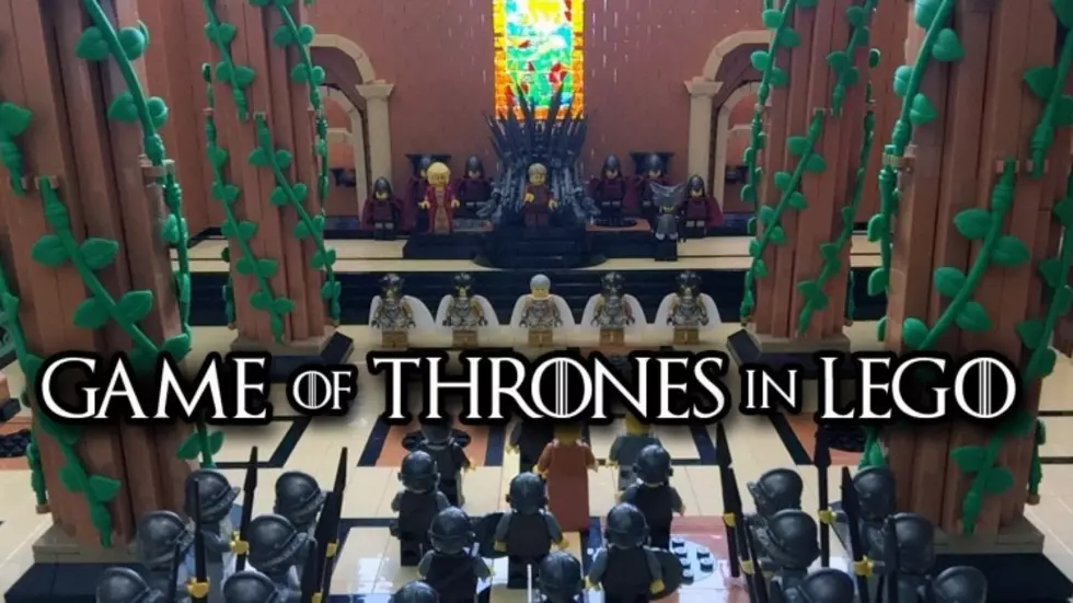 Nerd Alert! This Guy Remade The &#8216;Game Of Thrones&#8217; Set With Legos.