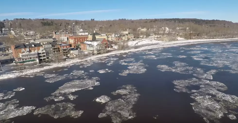 Insane Drone Video Of Kennebec Flooding