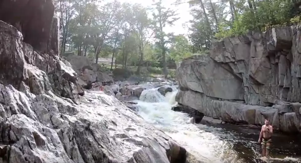 Experience Maine's Picturesque Coos Falls Right From Your Car