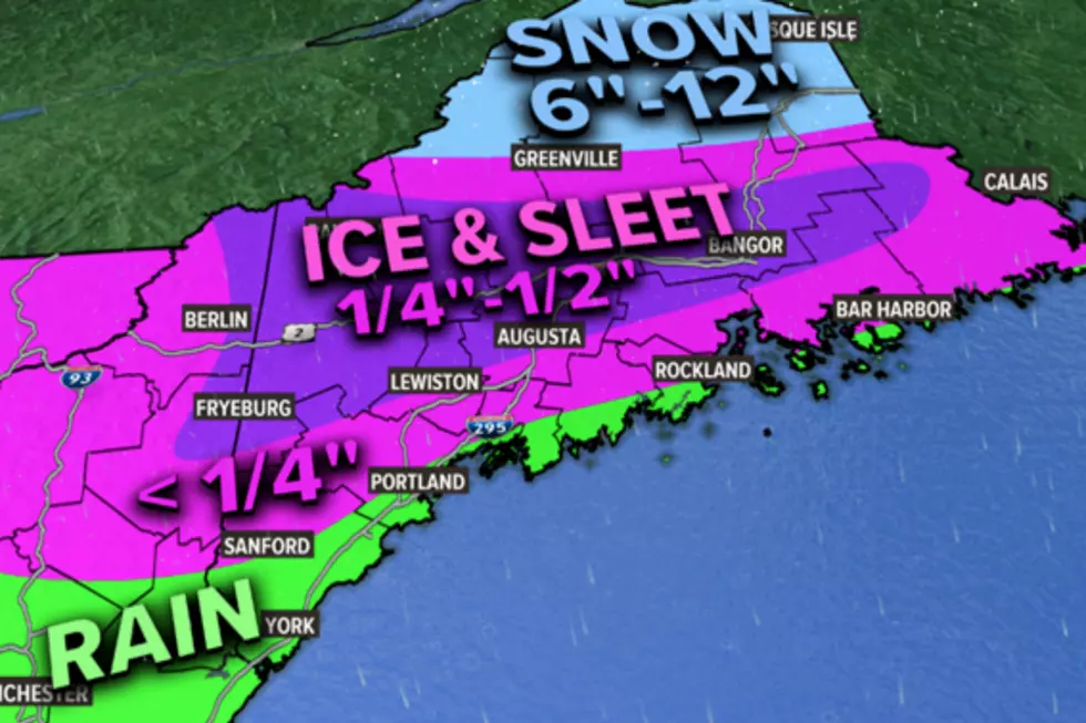 Icy Sunday Could be in The Works for Much of Maine