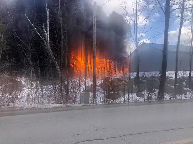 Structure Fire On Legion Park Road In Vassalboro