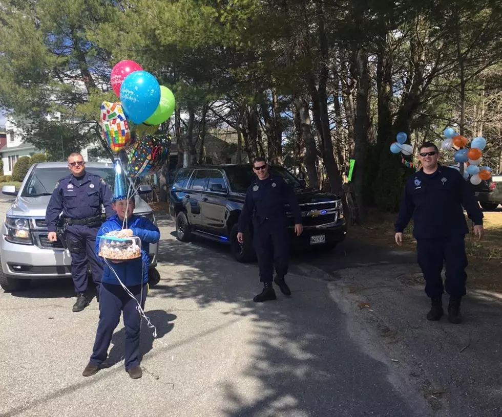 Maine State Police Show Up to Augusta Boy’s Birthday Party
