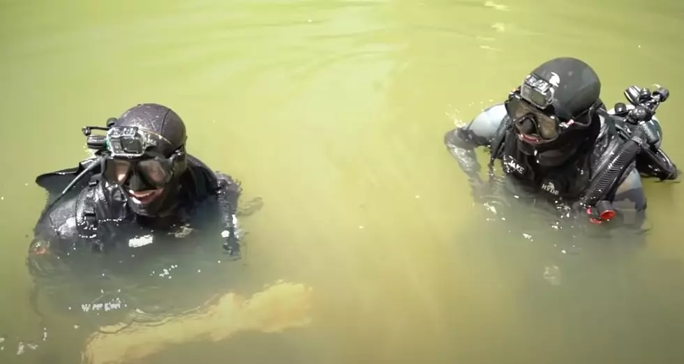What Did Divers Find In A Bag Tossed In A River?