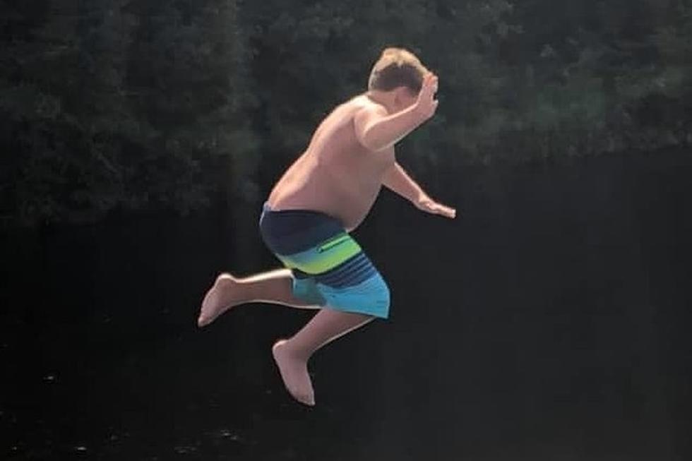 Evan James Bridge Jumps in Eustis, Maine