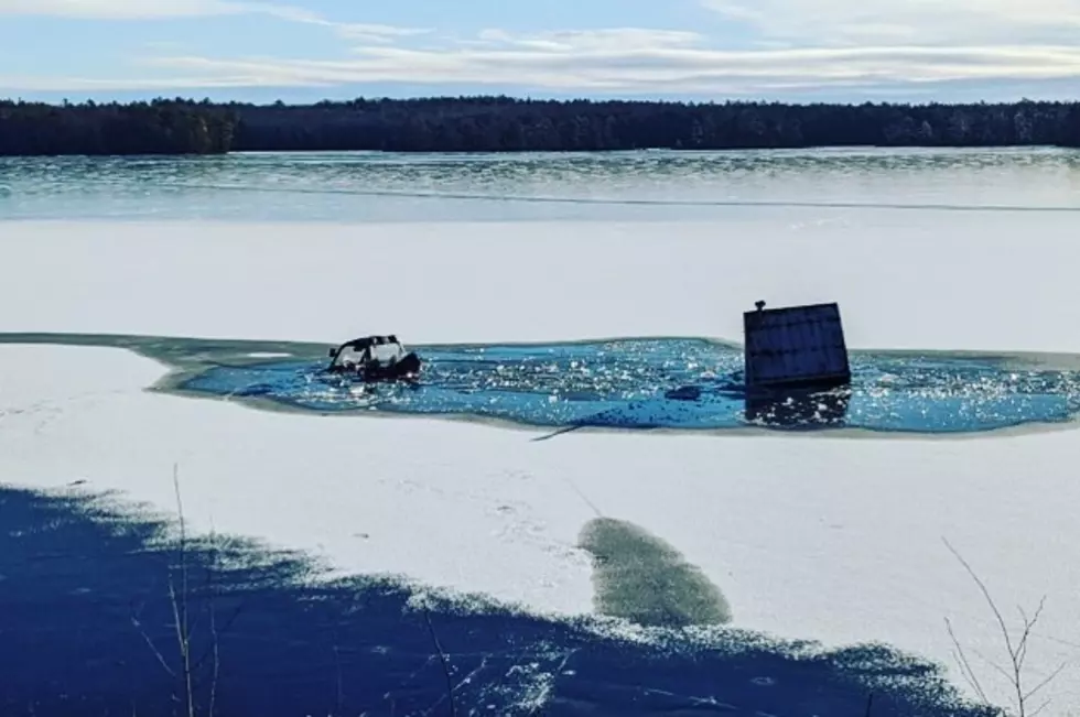 Maine First Responders Rescue One After Shack Falls Through Ice