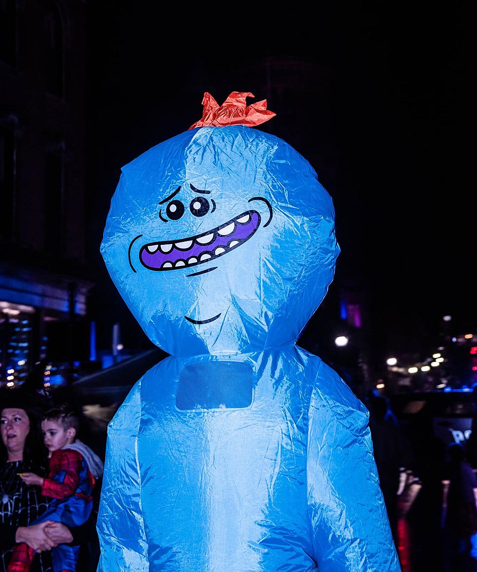 Inflatable Costumes Ruled Halloween on Water Street in Augusta