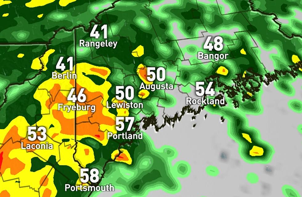 Heavy Rain & Wind For Today, Parts of Maine to See Snow Tomorrow