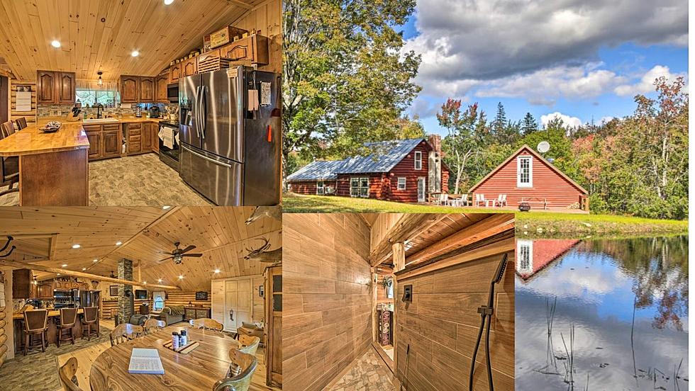Spend a Romantic Valentine's Weekend in This Central Maine Cabin