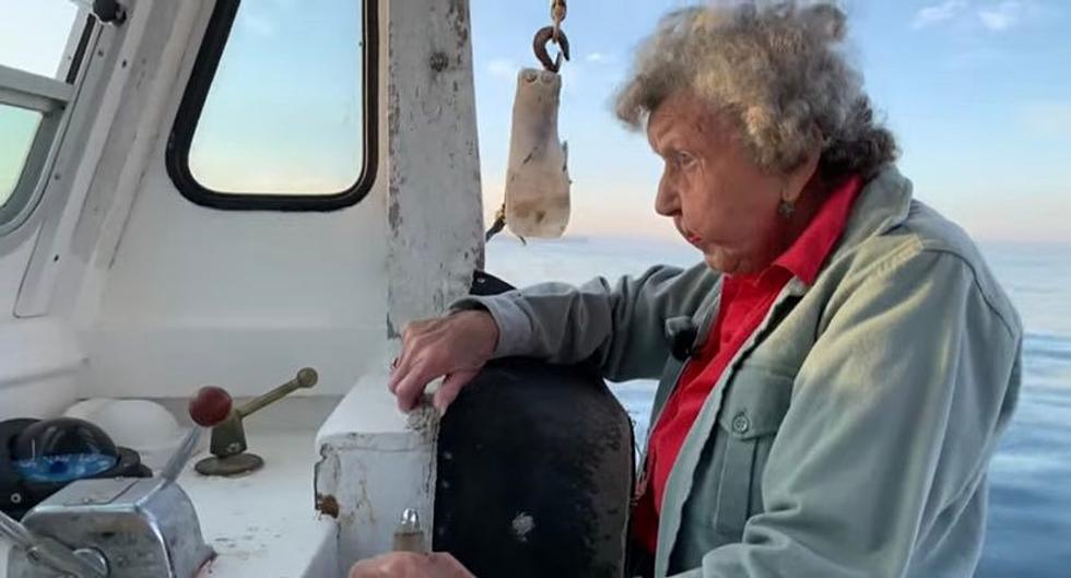 At 102-Years-Old, The Maine Lobster Lady Has Renewed Her License 