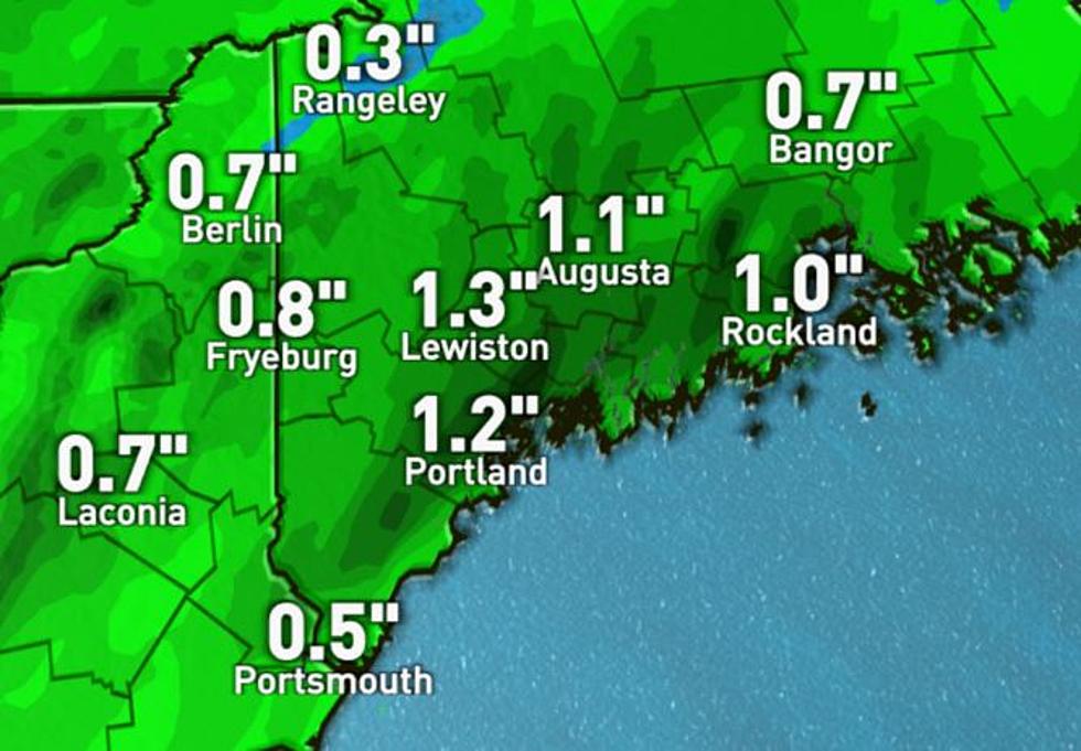 Maine & New Hampshire to See Large of Amount of Rain Next few Day
