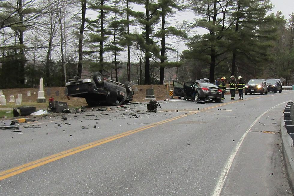 A Head-On Crash in Livermore Maine Has Sent Four People to The Hospital, Some With Serious Injuries