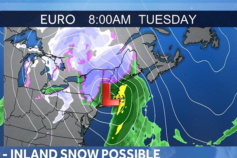 Maine & New Hampshire Likely to See a Snowstorm Tuesday 