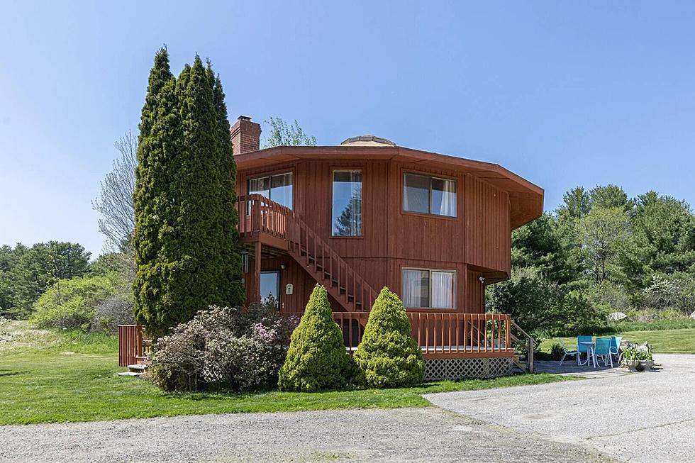 Look Inside: Unique Circular Maine Home for Sale Is an Eye-Catching Gem